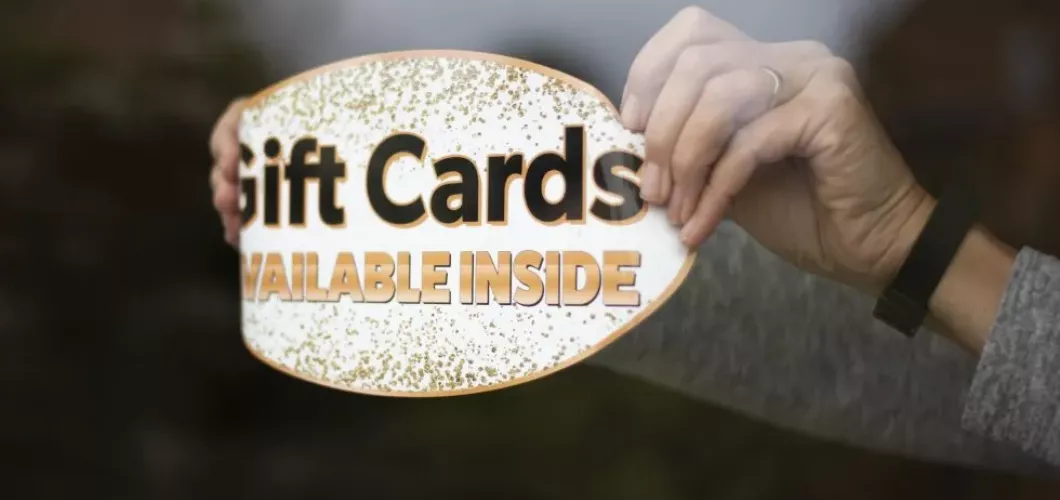 Presenting and Displaying Your Gift Cards In-Store