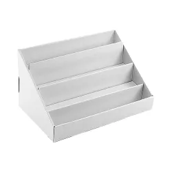 Compact 4-Tier Gift Card Display Stand