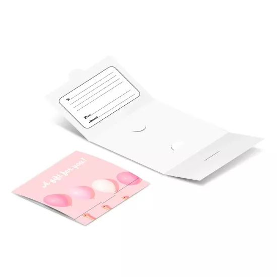 Pink Balloons Gift Card Holders (Pack of 25)