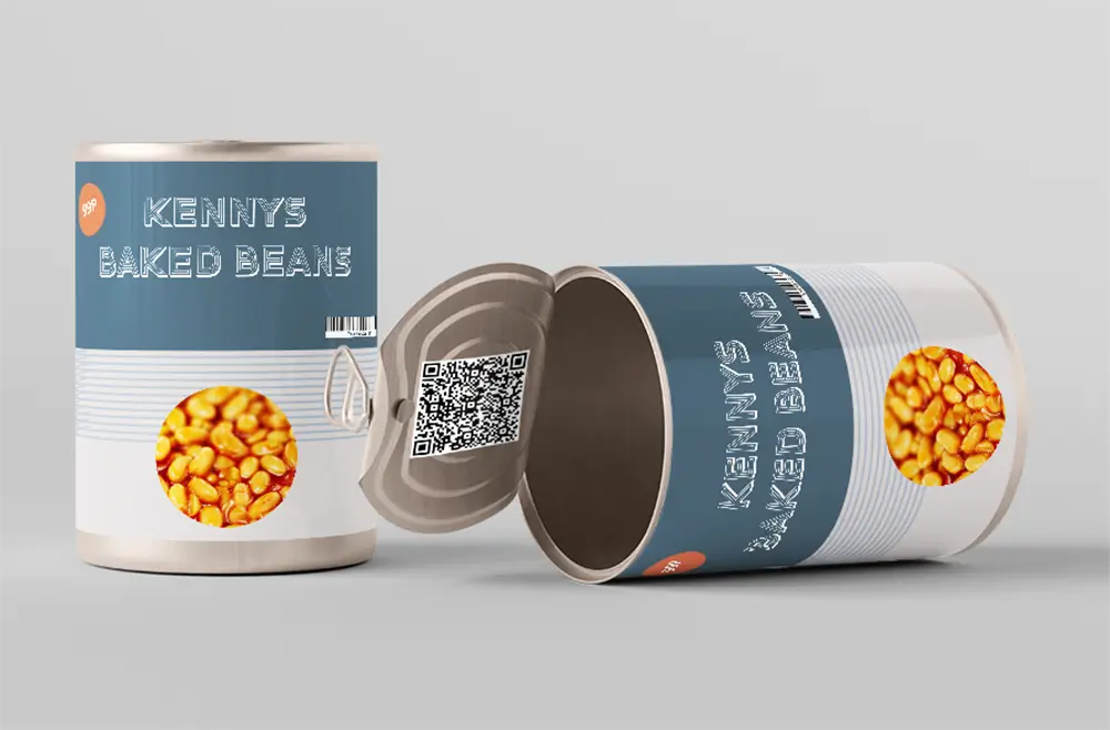 Brand loyalty beans tin