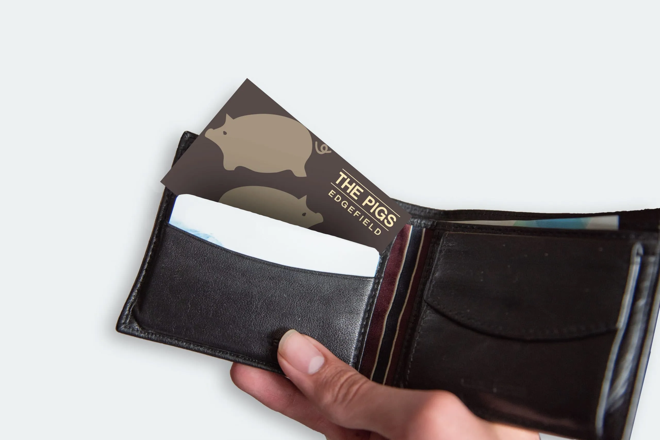Card in wallet
