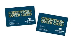 Christmas savings card