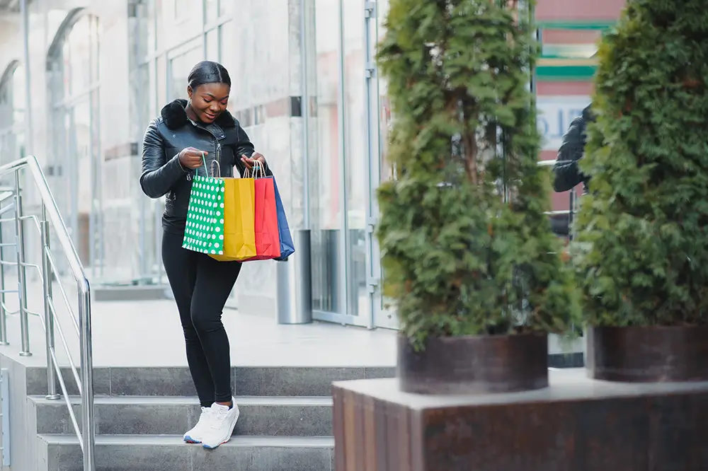 High street shopping